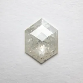 0.89ct 9.08x6.65x2.08mm Hexagon Rosecut 18386-11 hold D1681