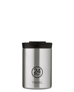 24Bottles® Travel Tubler Brushed Steel - Tazza Termica