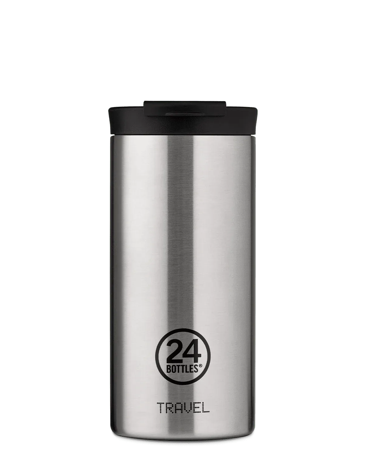 24Bottles® Travel Tubler Brushed Steel - Tazza Termica