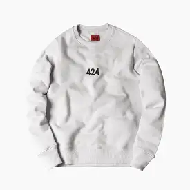 424 Alias Crewneck - White