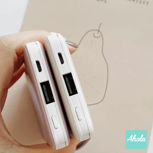 【Beer】Portable Power Bank with built-in wire 啤酒內置線便攜式差電器