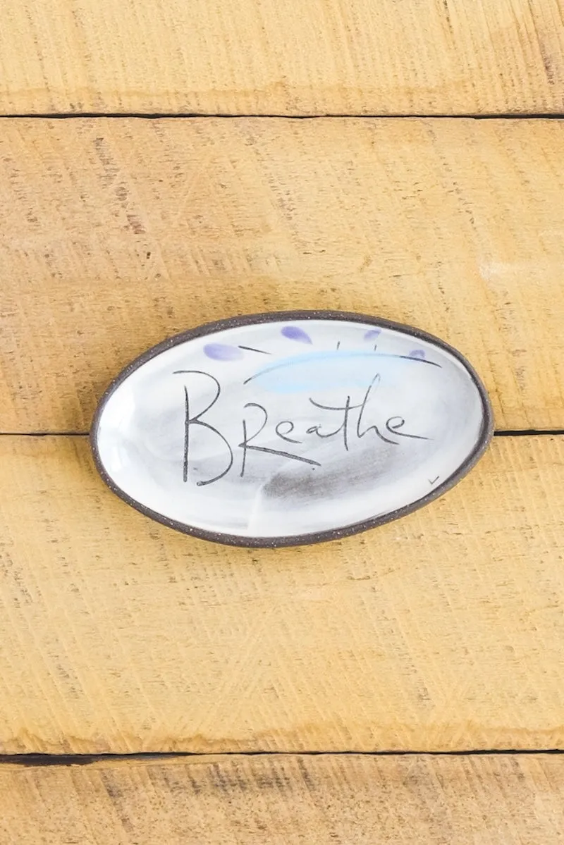 Breathe Mini Oval Tray