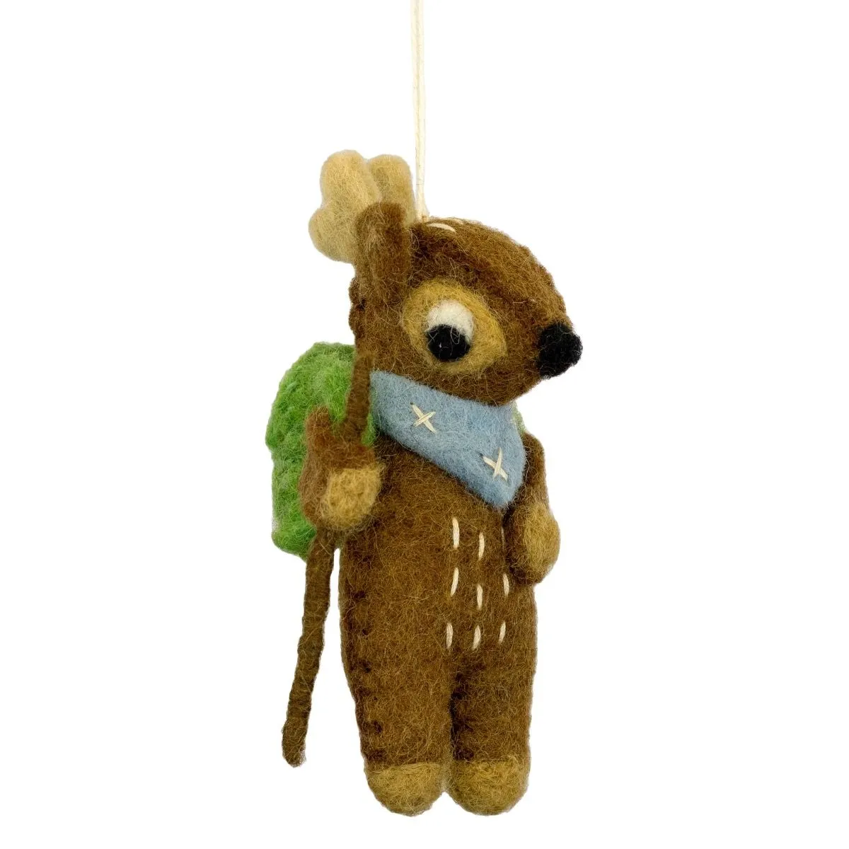 Camp Fawn Felt Ornament