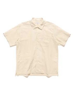 Camp Shirt Cotton Handkerchief Beige