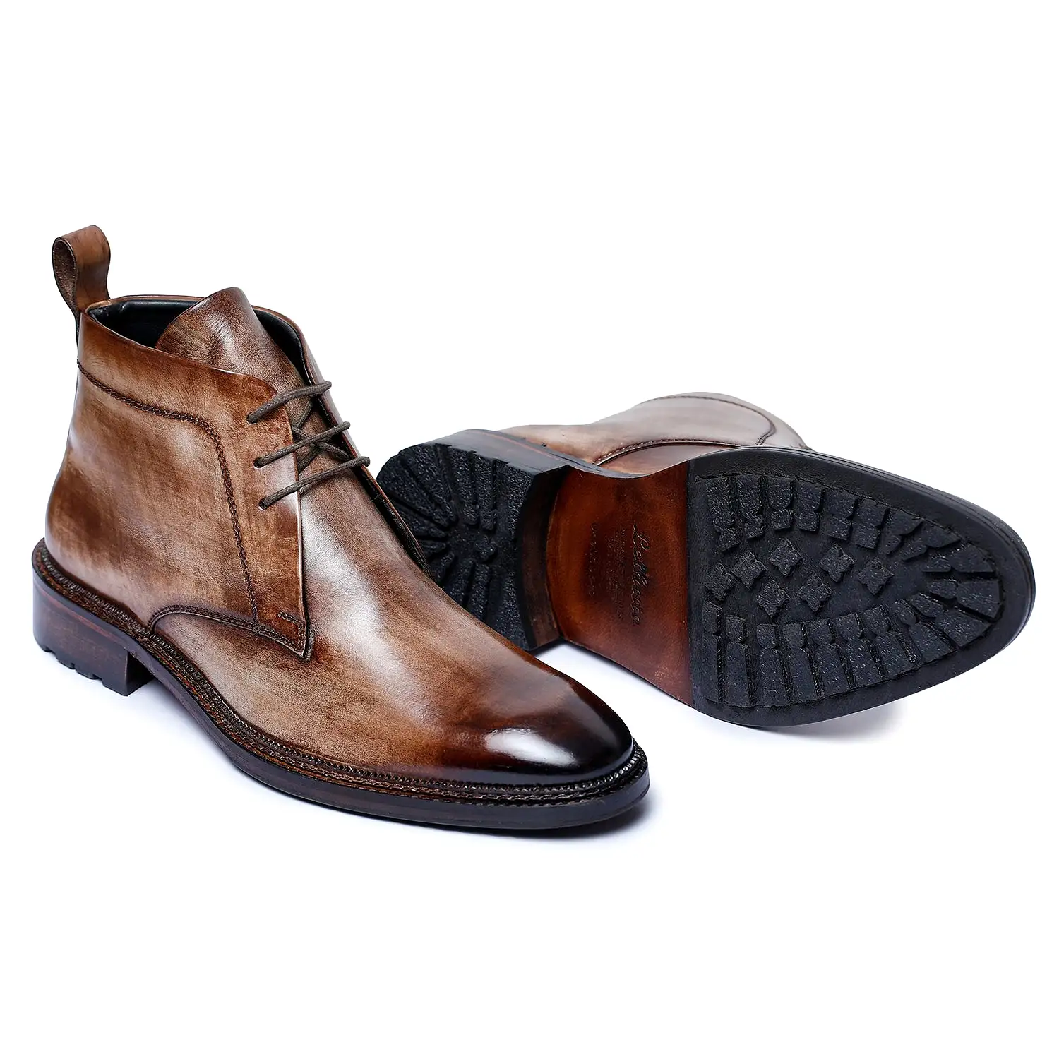 Classic Chukka Boots- Wooden