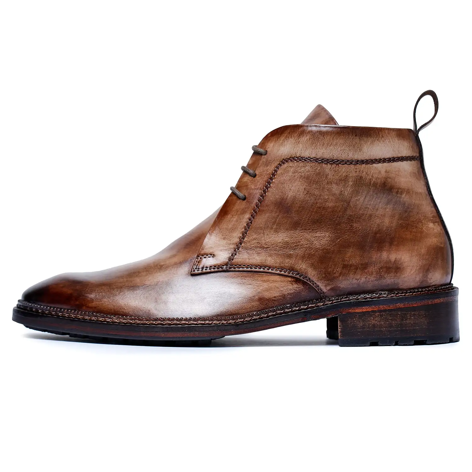 Classic Chukka Boots- Wooden