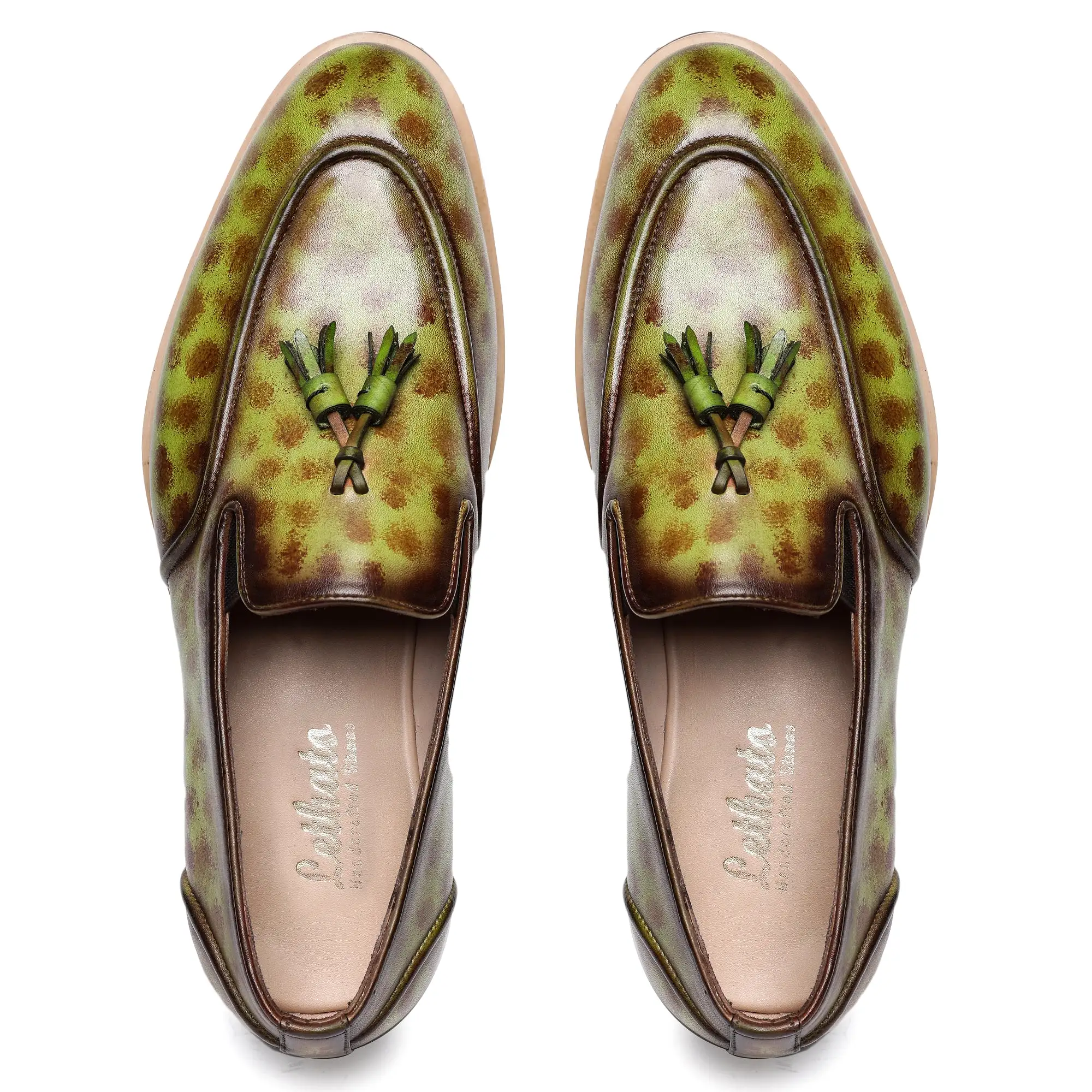 Classic Tassel Loafers - Green