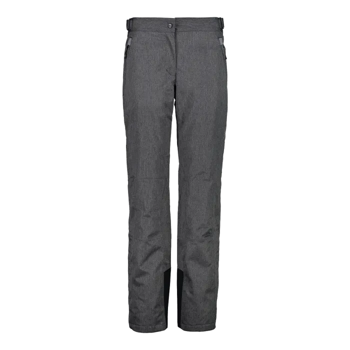 CMP Pantalone da Sci in tessuto Jaquard Donna