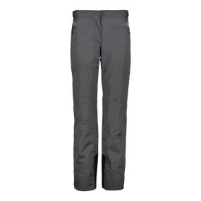 CMP Pantalone da Sci in tessuto Jaquard Donna