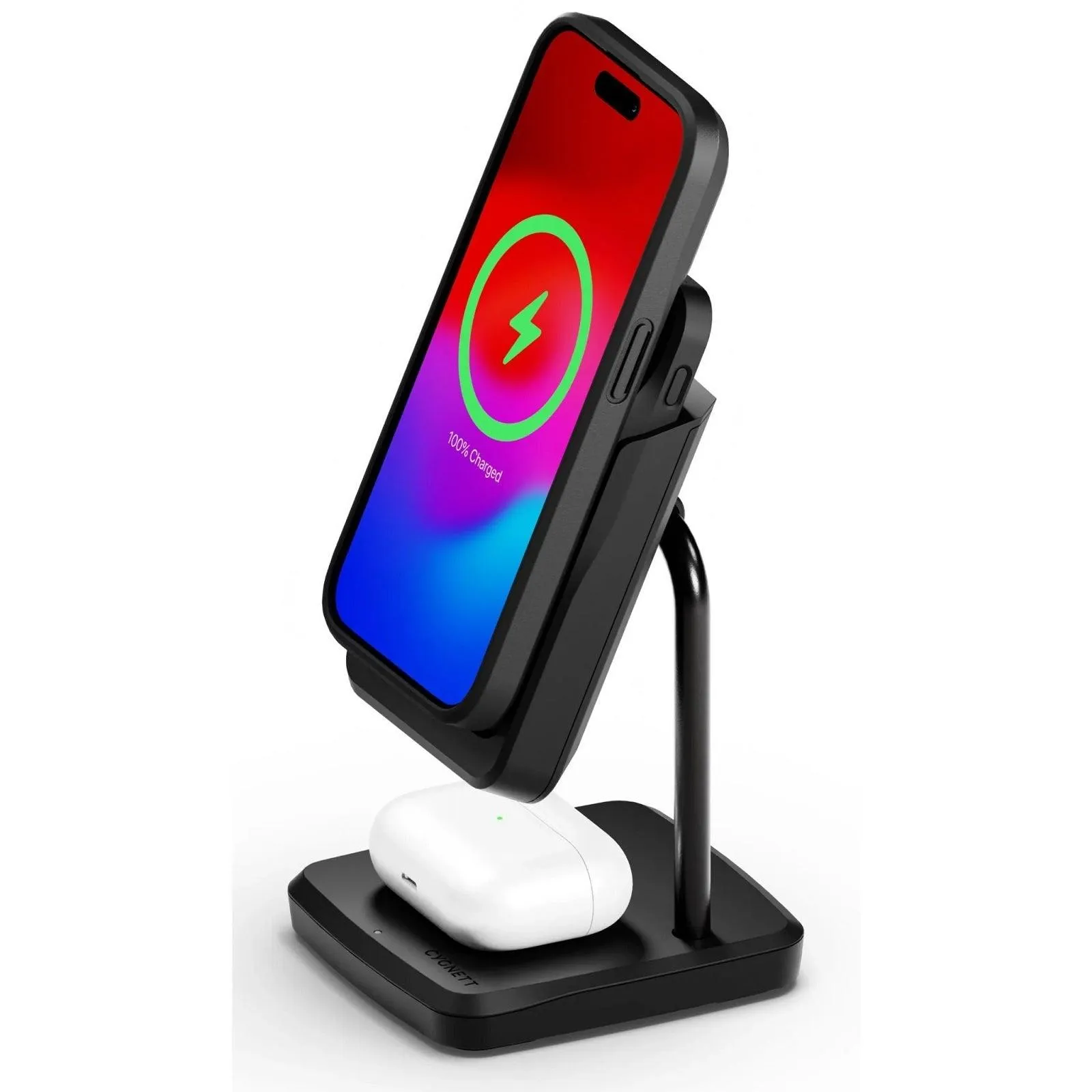 Cygnett MagStation 2-in-1 MagSafe Magnetic Power Bank Wireless Charging Dock