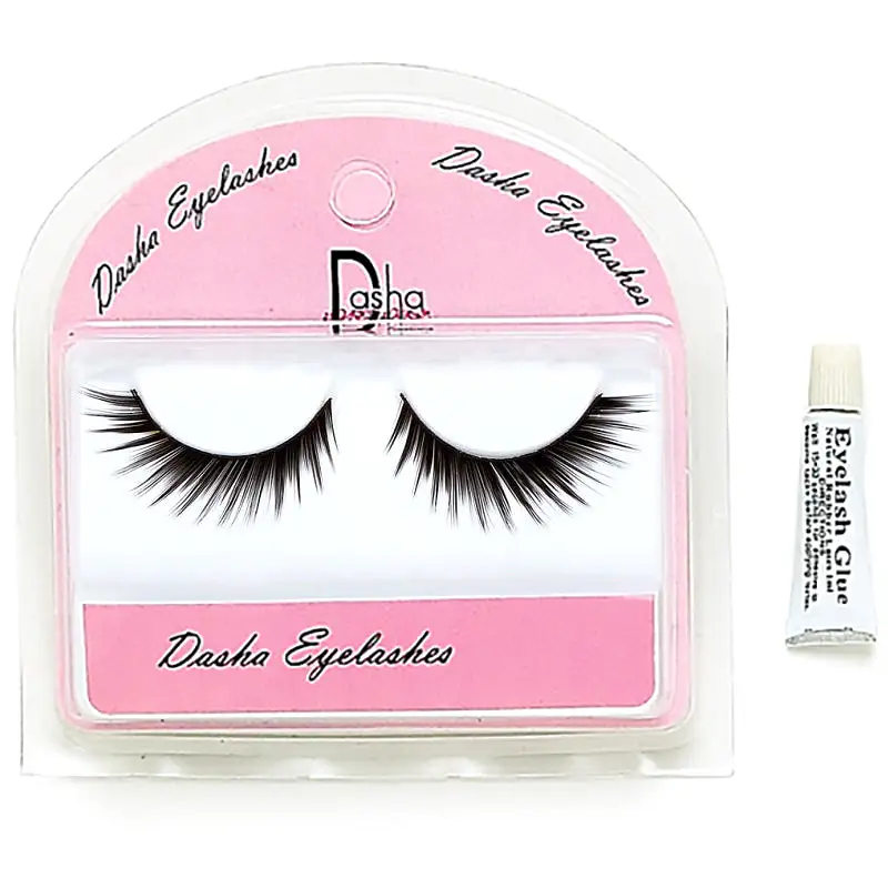 Dasha Full Eyelashes With Glue