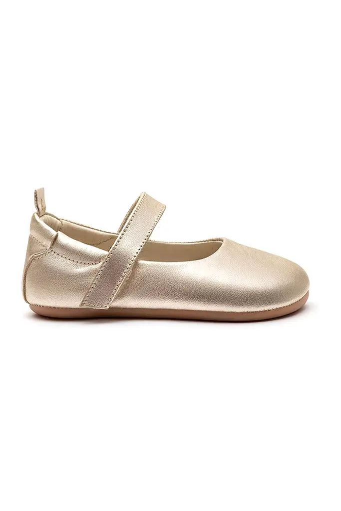 Dolly Mary Jane Shoes - Champagne