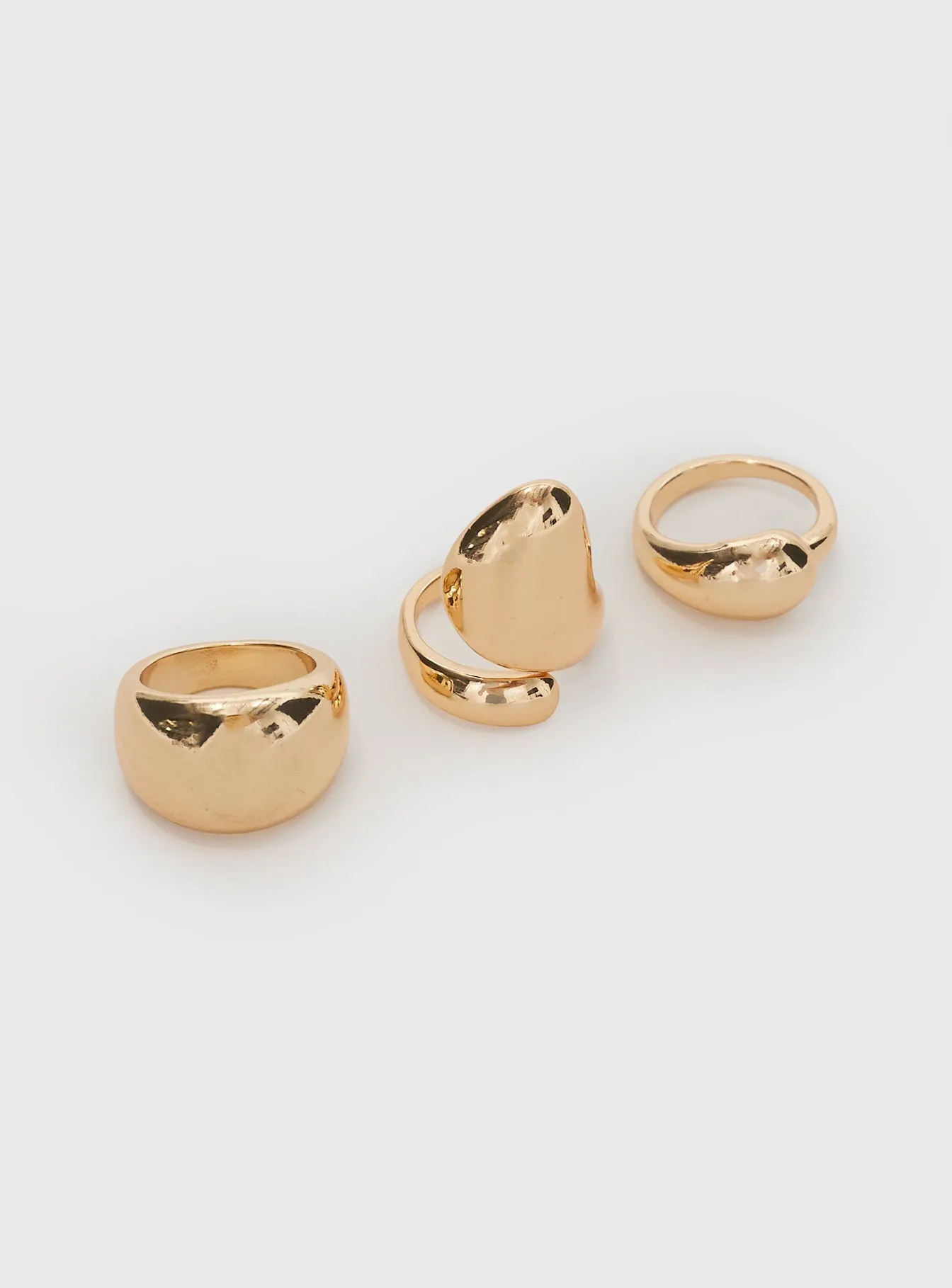 Elettra Ring Pack Gold