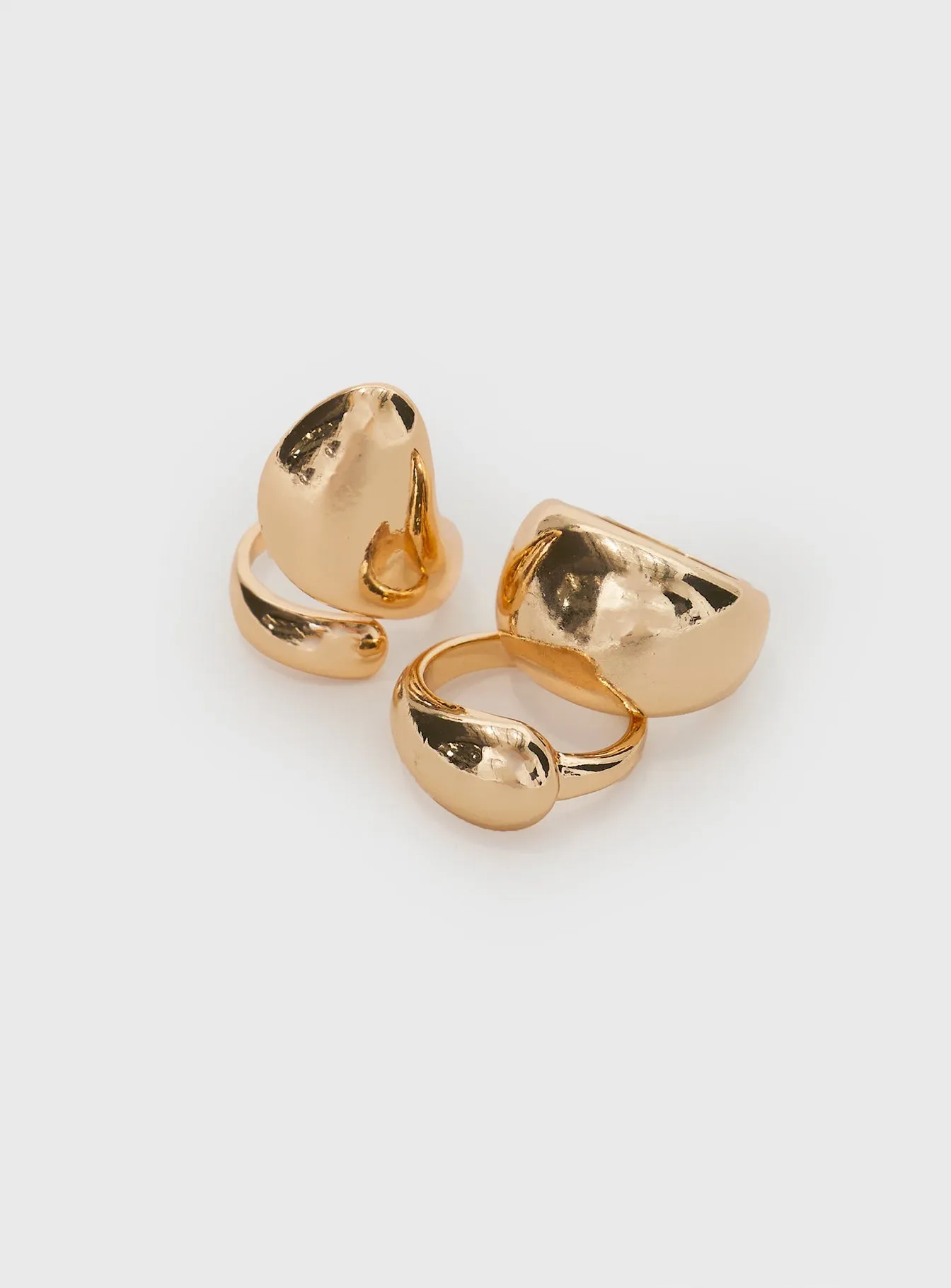 Elettra Ring Pack Gold