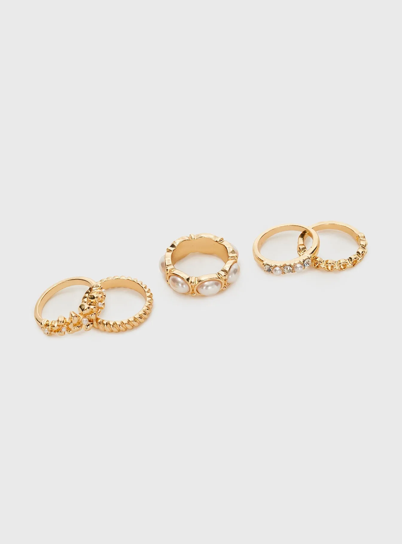 Ermias Ring Pack Gold