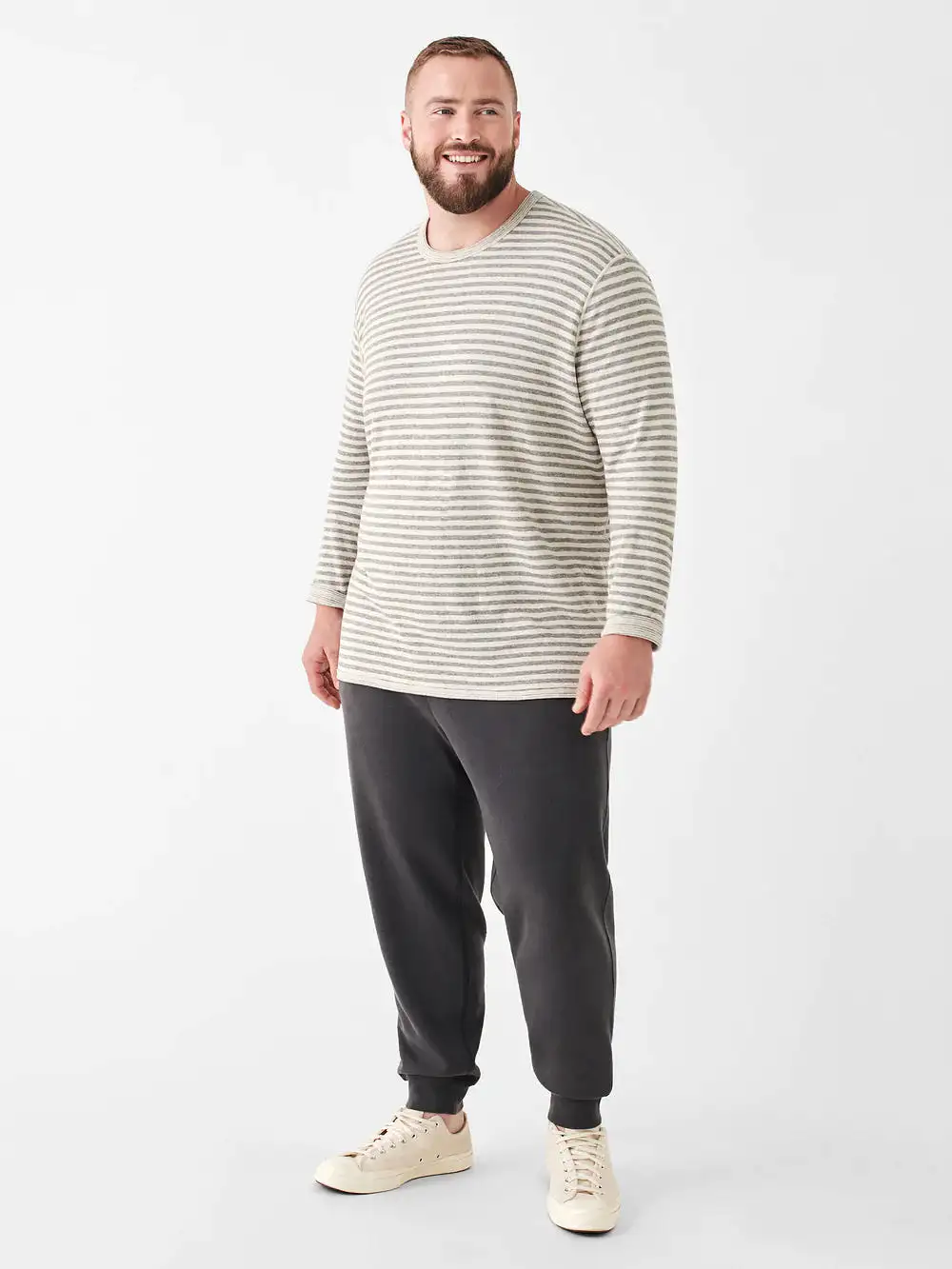 FAHERTY Cloud Long Sleeve Reversible Tee