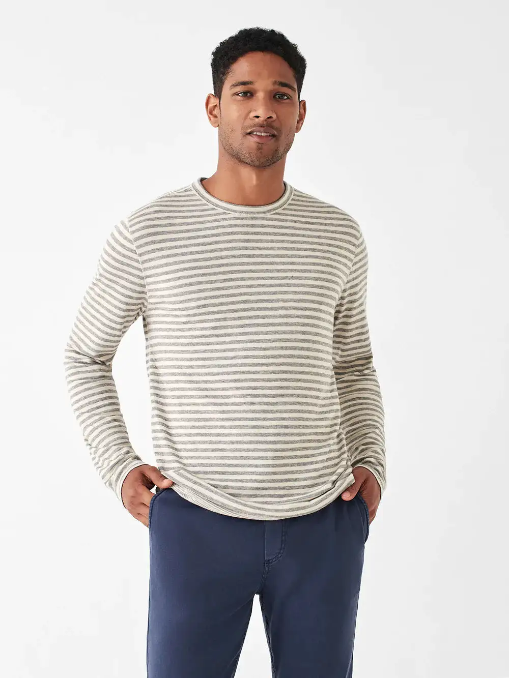 FAHERTY Cloud Long Sleeve Reversible Tee