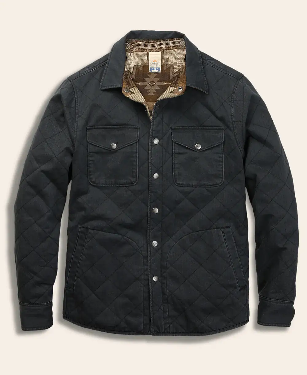 FAHERTY Doug Good Feather Reversible Bondi Jacket