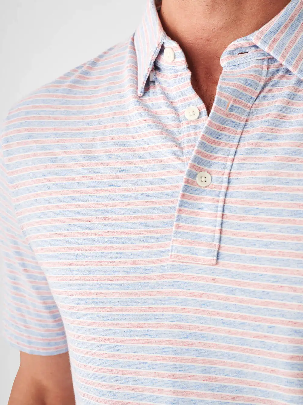 FAHERTY Movement Short Sleeve Polo