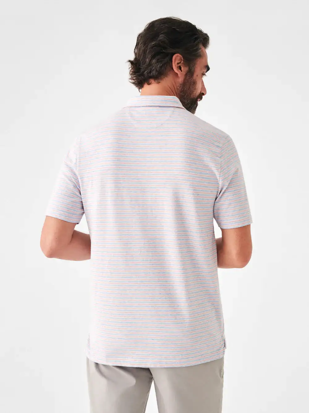 FAHERTY Movement Short Sleeve Polo