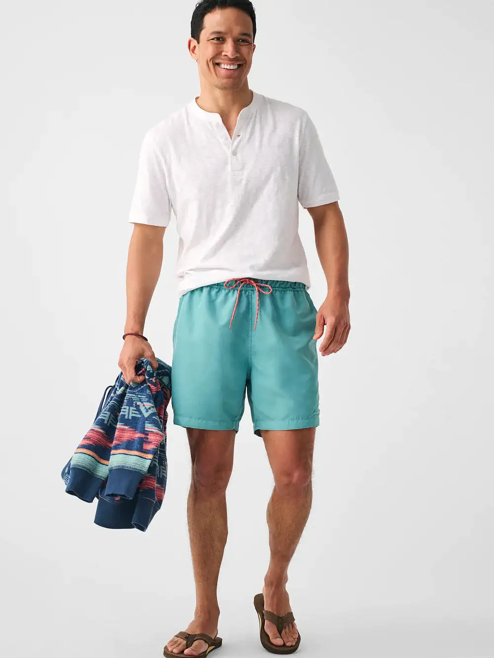 FAHERTY Sunwashed Swim Trunk