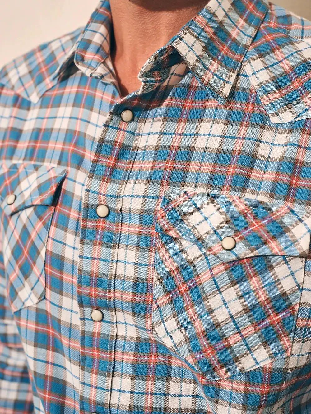 FAHERTY Twill Western Shirt