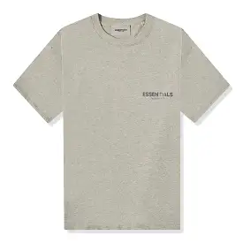 Fear Of God Essentials Core Collection Dark Heather Oatmeal T-Shirt