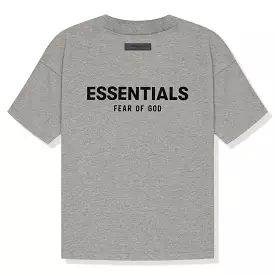 Fear Of God Essentials Dark Oatmeal T Shirt (SS22)