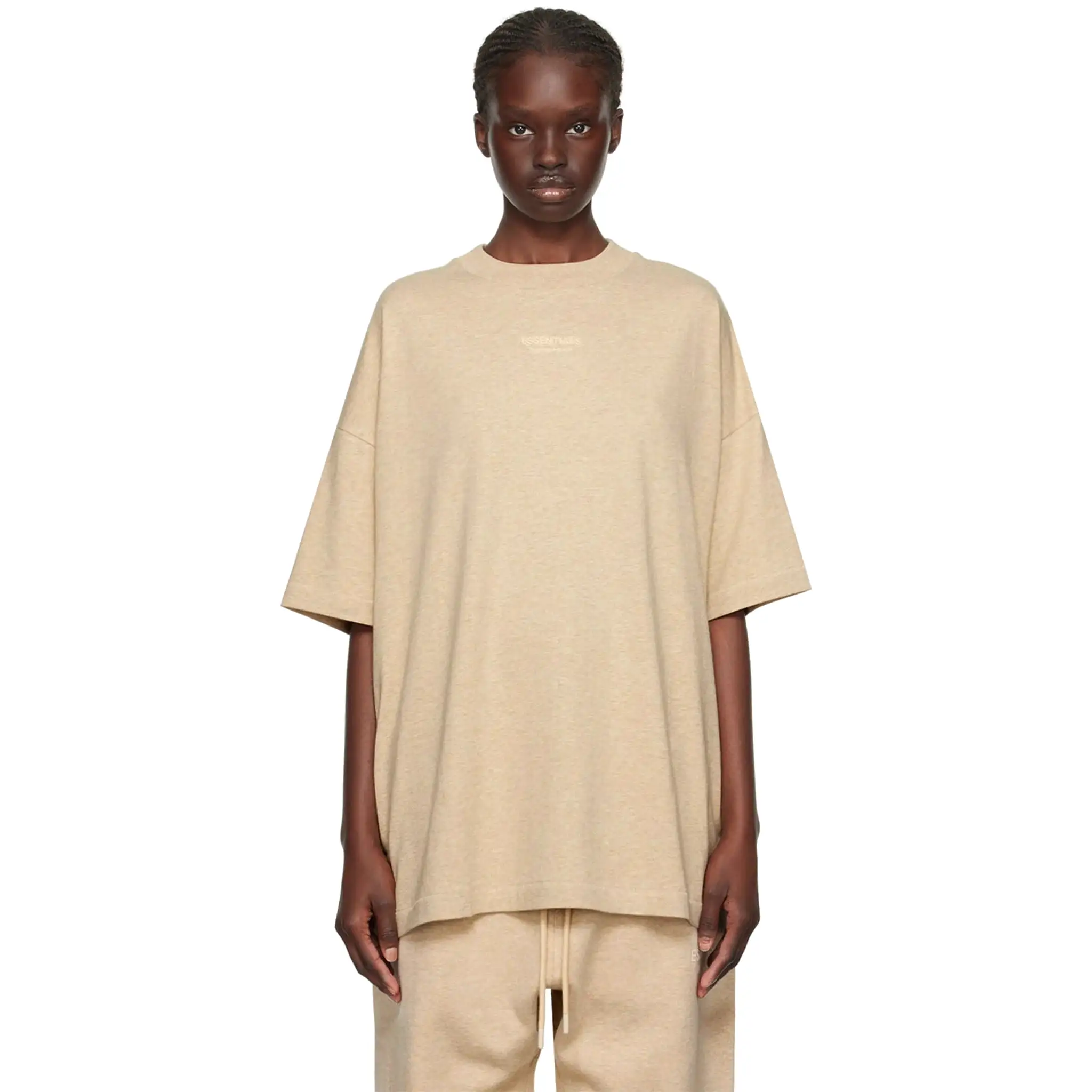 Fear Of God Essentials Gold Heather T Shirt (FW23)