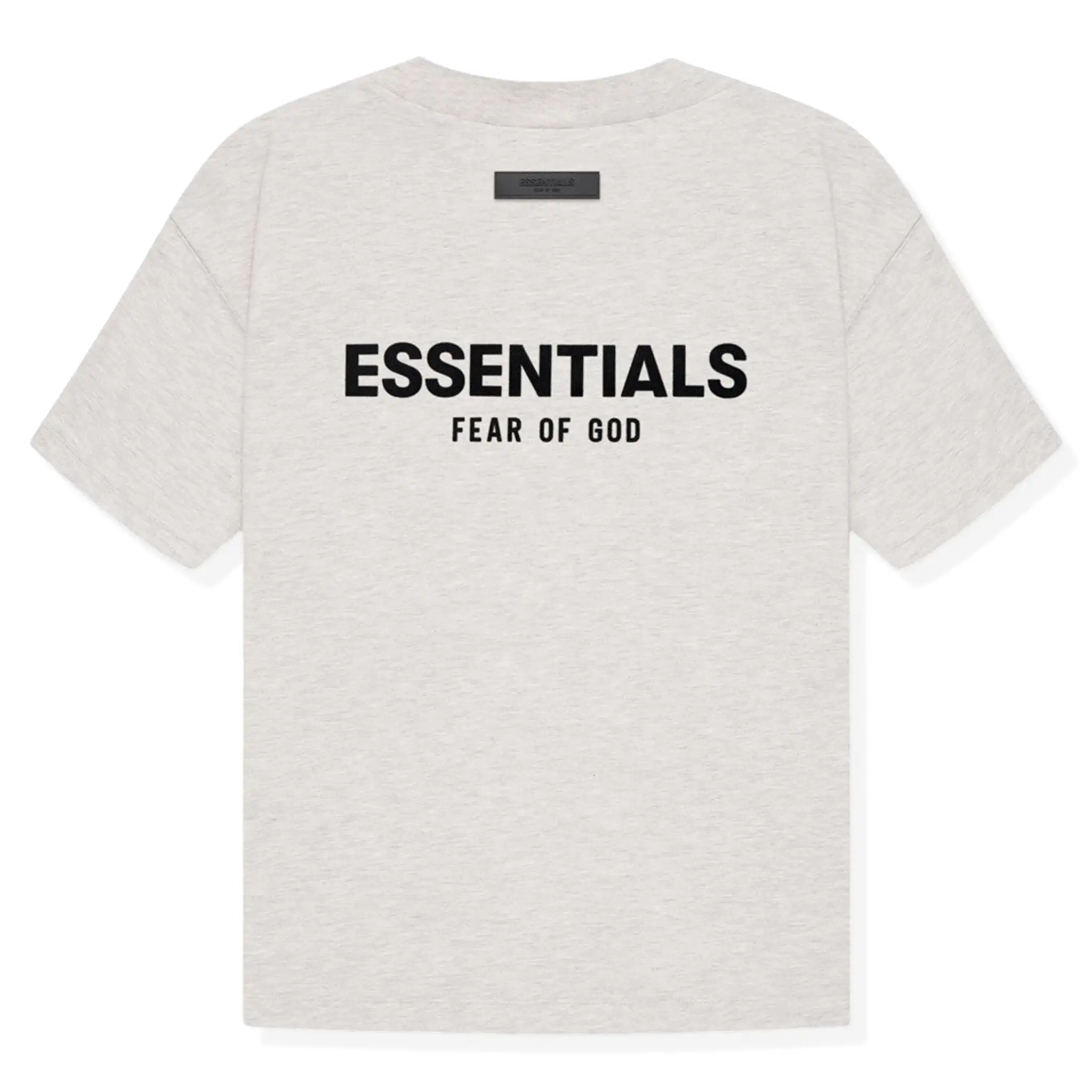 Fear Of God Essentials Light Oatmeal T Shirt (SS22)