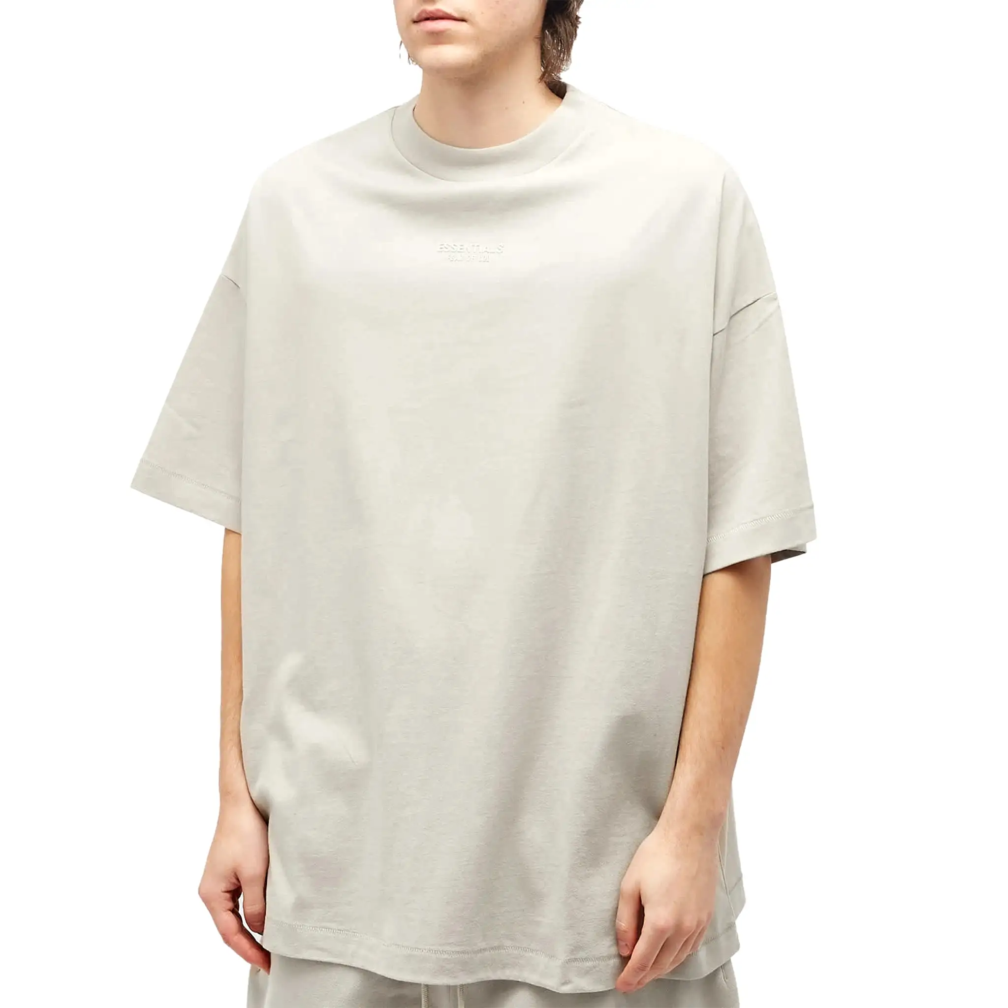 Fear Of God Essentials Silver Cloud T Shirt (FW23)