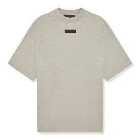 Fear of God Essentials SS Dark Heather Oatmeal T Shirt (FW23)