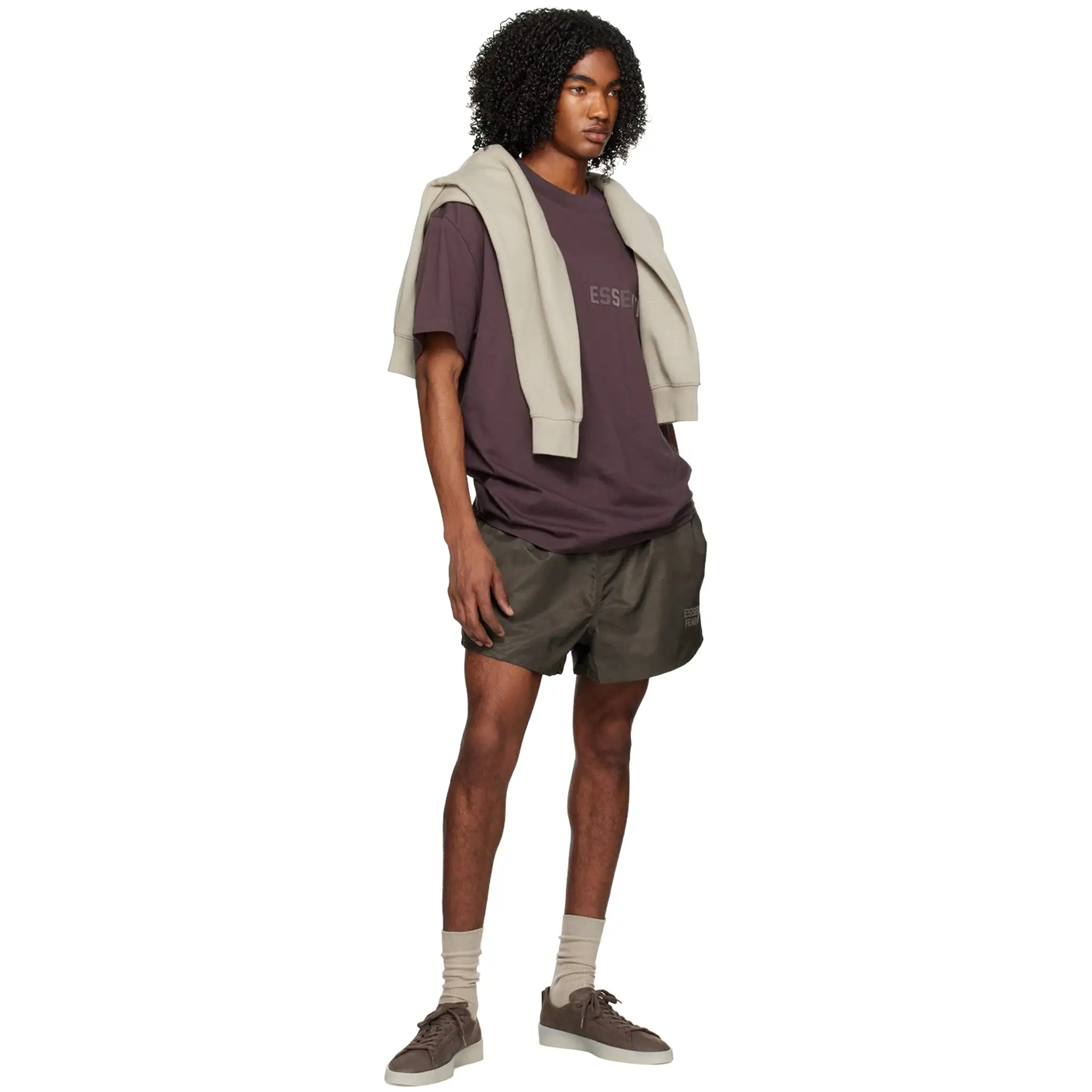 Fear of God Essentials SS Plum T Shirt (SS23)