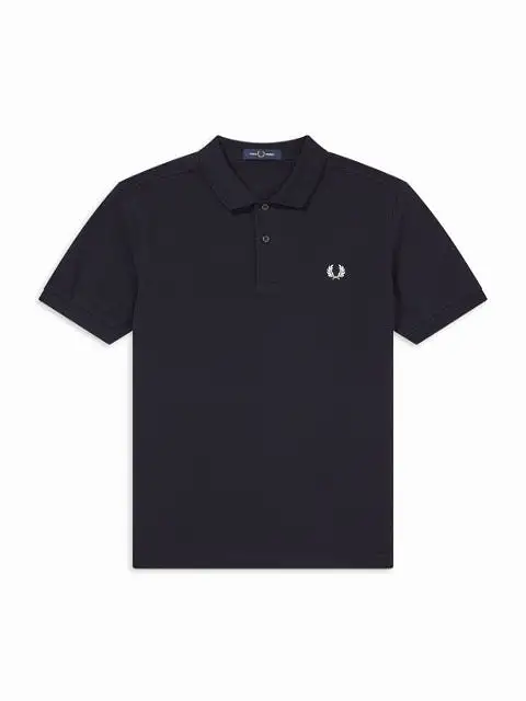 Fred Perry One Colour Shirt/Navy - CORE AW23