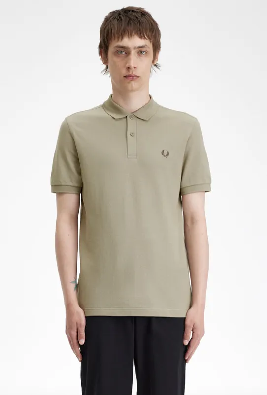 Fred Perry One Colour Shirt/Warm Grey - New SS24