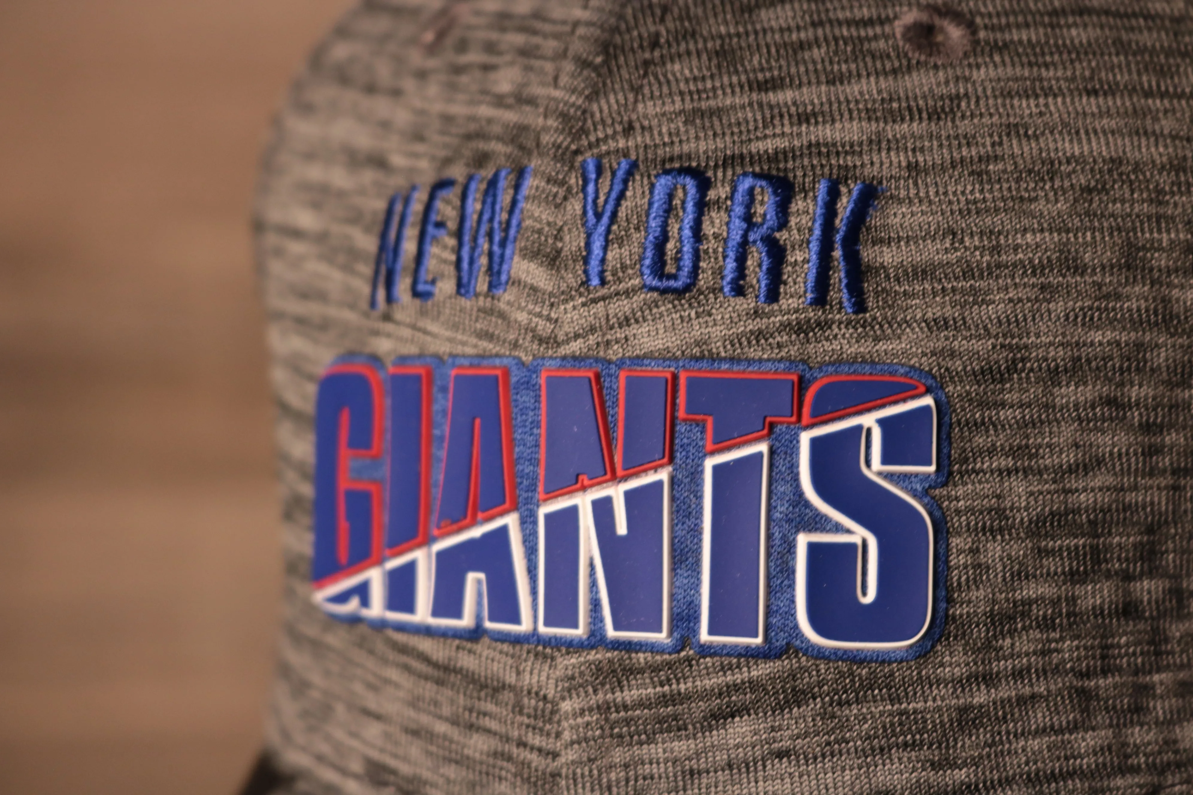 Giants 2020 Training Camp Flexfit | New York Giants 2020 On-Field Grey Training Camp Stretch Fit