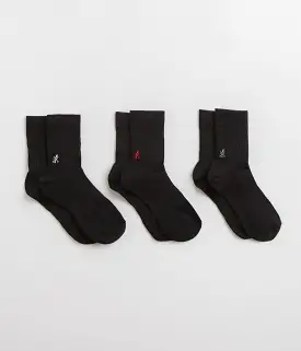 Gramicci Basic Crew Socks - Black / Multi