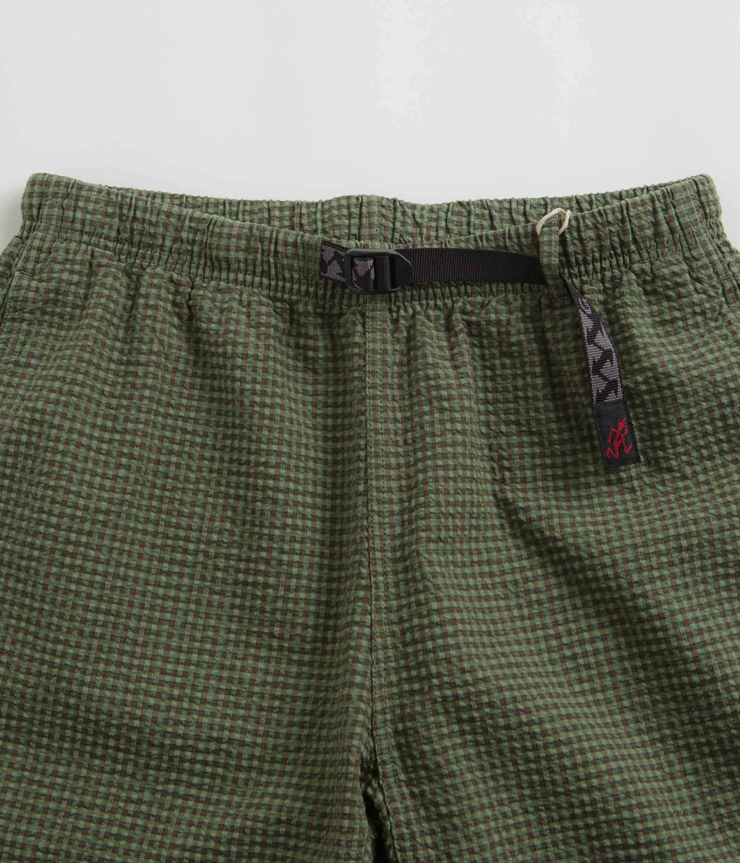 Gramicci OG Micro Plaid Seersucker G-Shorts - Mint