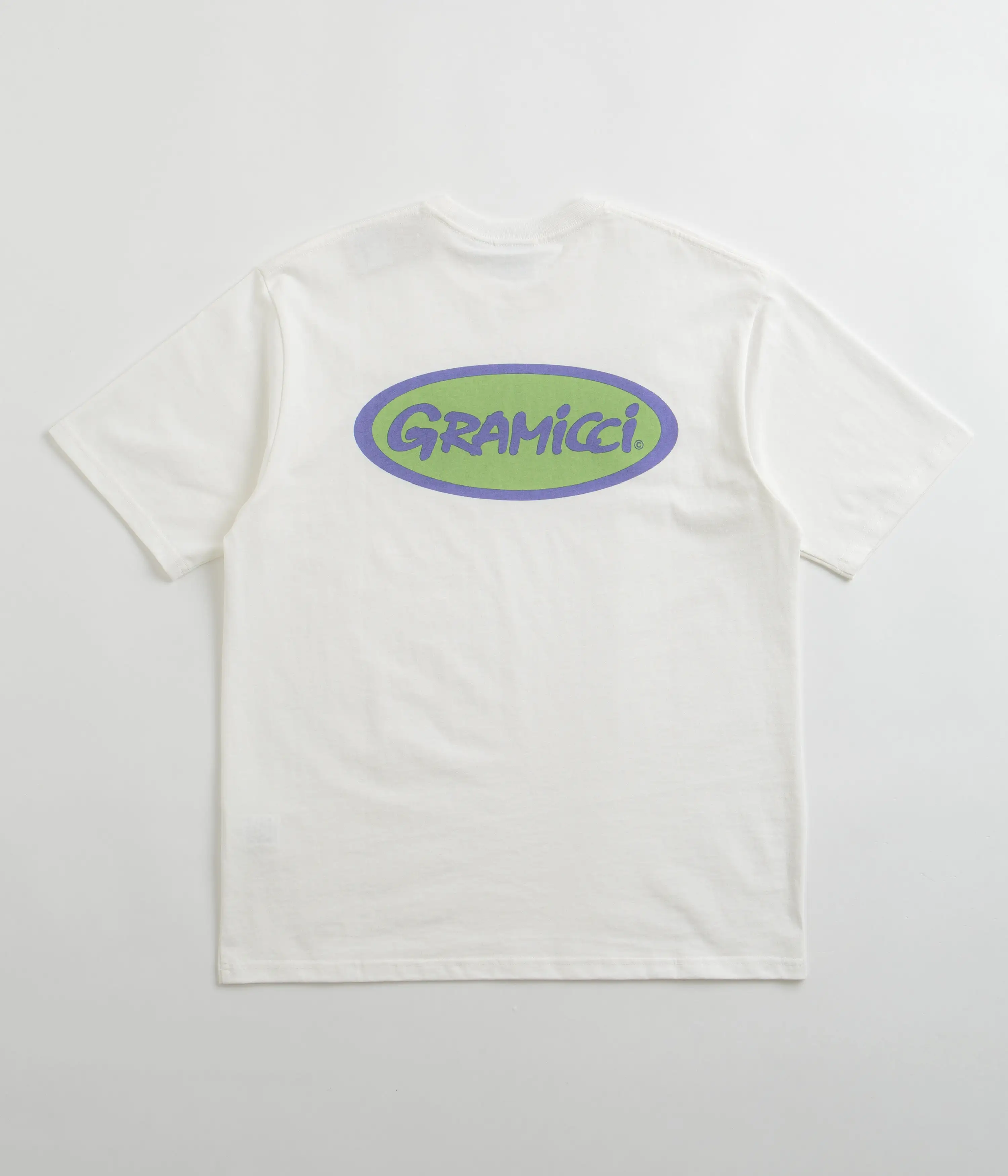 Gramicci Oval T-Shirt - White / Green