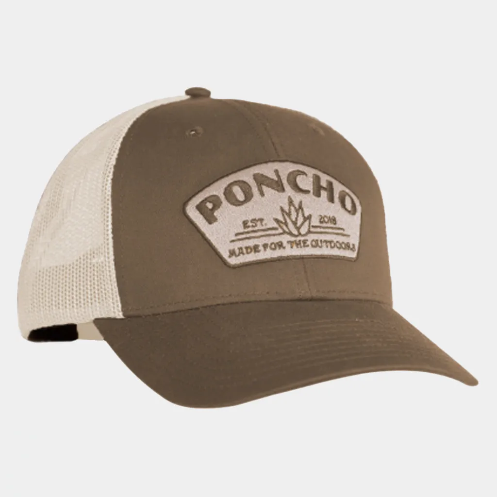 Hat: Brown Agave Trucker