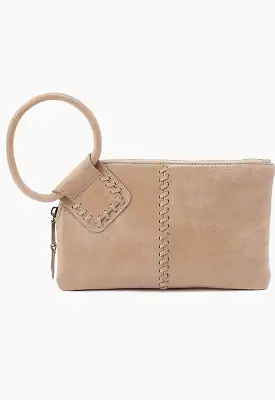 Hobo - Sable Wristlet Irish Creme Leather