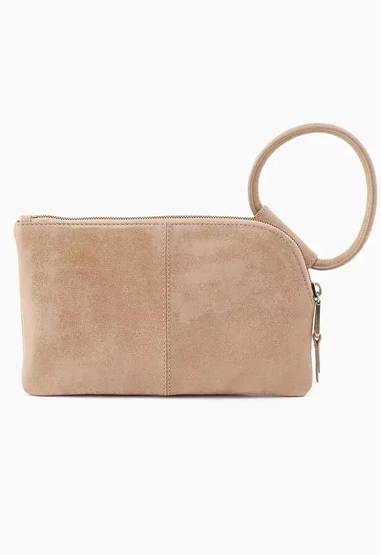 Hobo - Sable Wristlet Irish Creme Leather