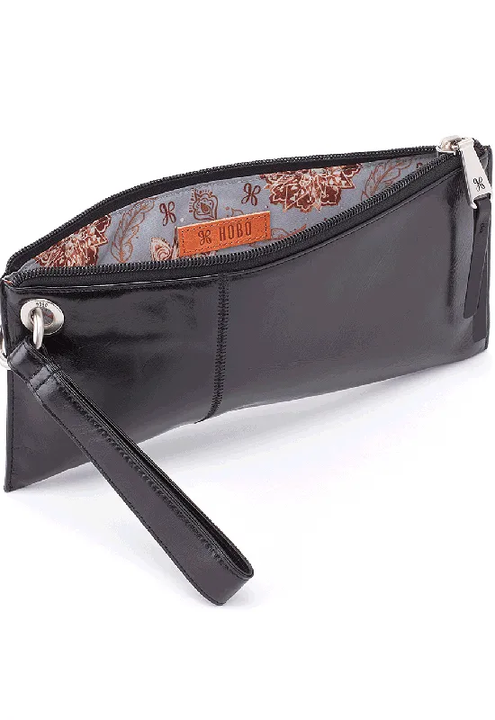 Hobo - Vida Wristlet Black Leather