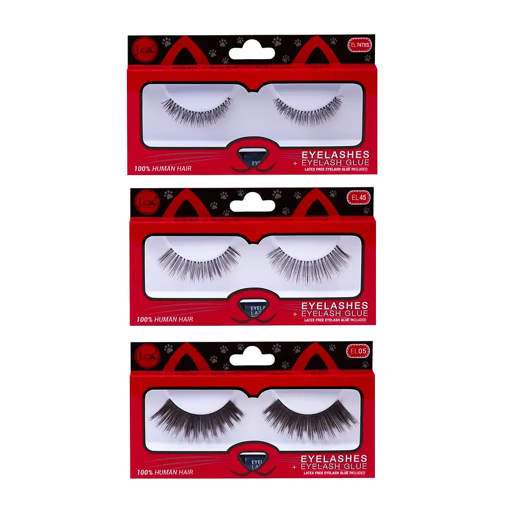 JCAT Eyelash And Glue Set de Pestaas Con Pegamento