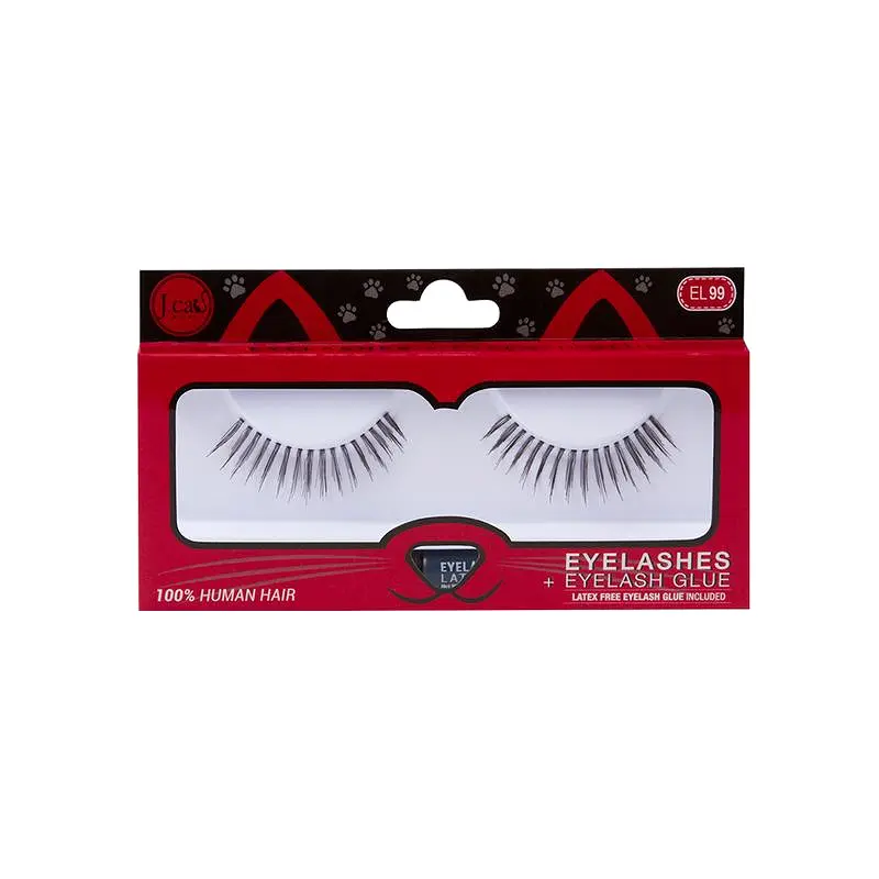 JCAT Eyelash And Glue Set de Pestaas Con Pegamento