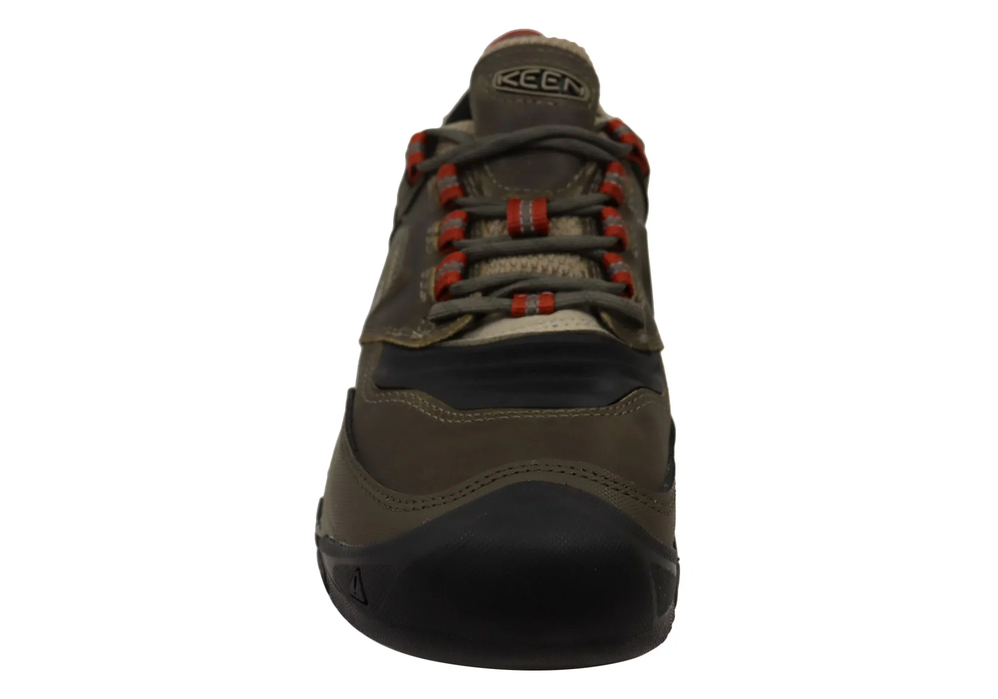 Keen Mens Ridge Flex Waterproof Comfortable Leather Hiking Shoes