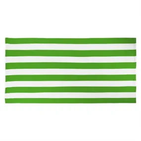 Lime Cabana Stripe Towel