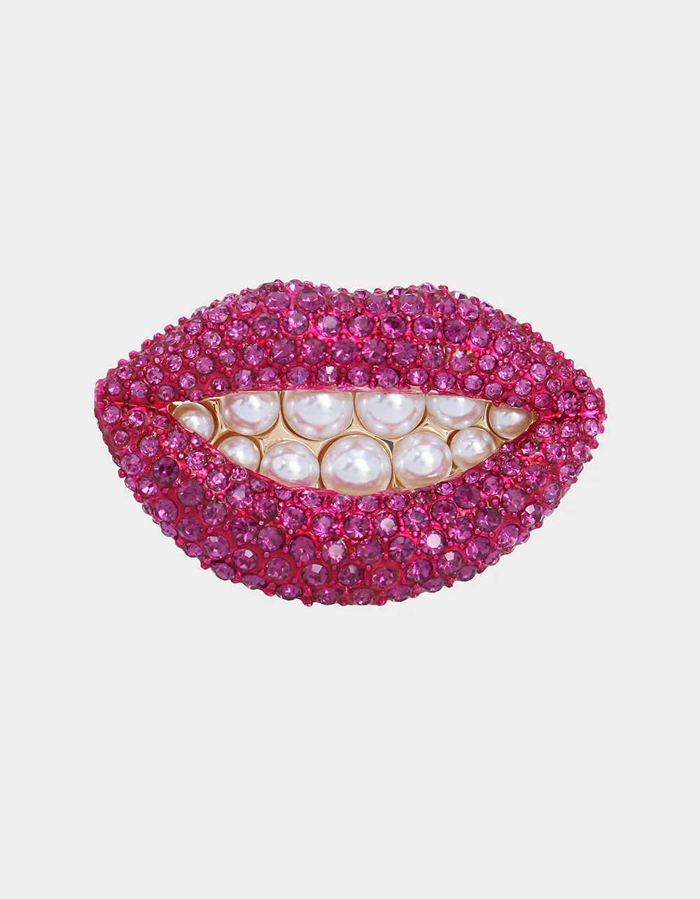 MIDNIGHT GARDEN LIP RING PINK