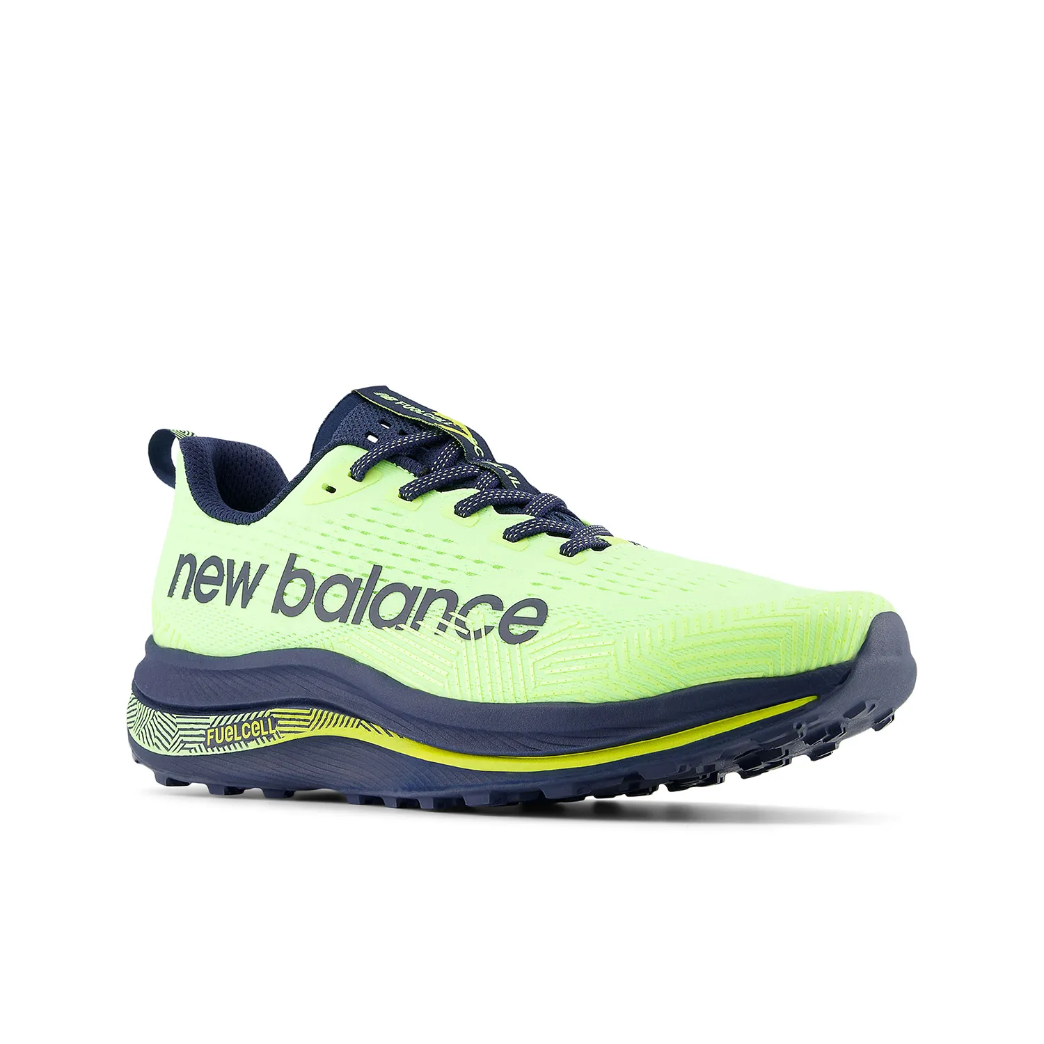 New Balance FuelCell Supercomp Trail  Bleached Lime Glo