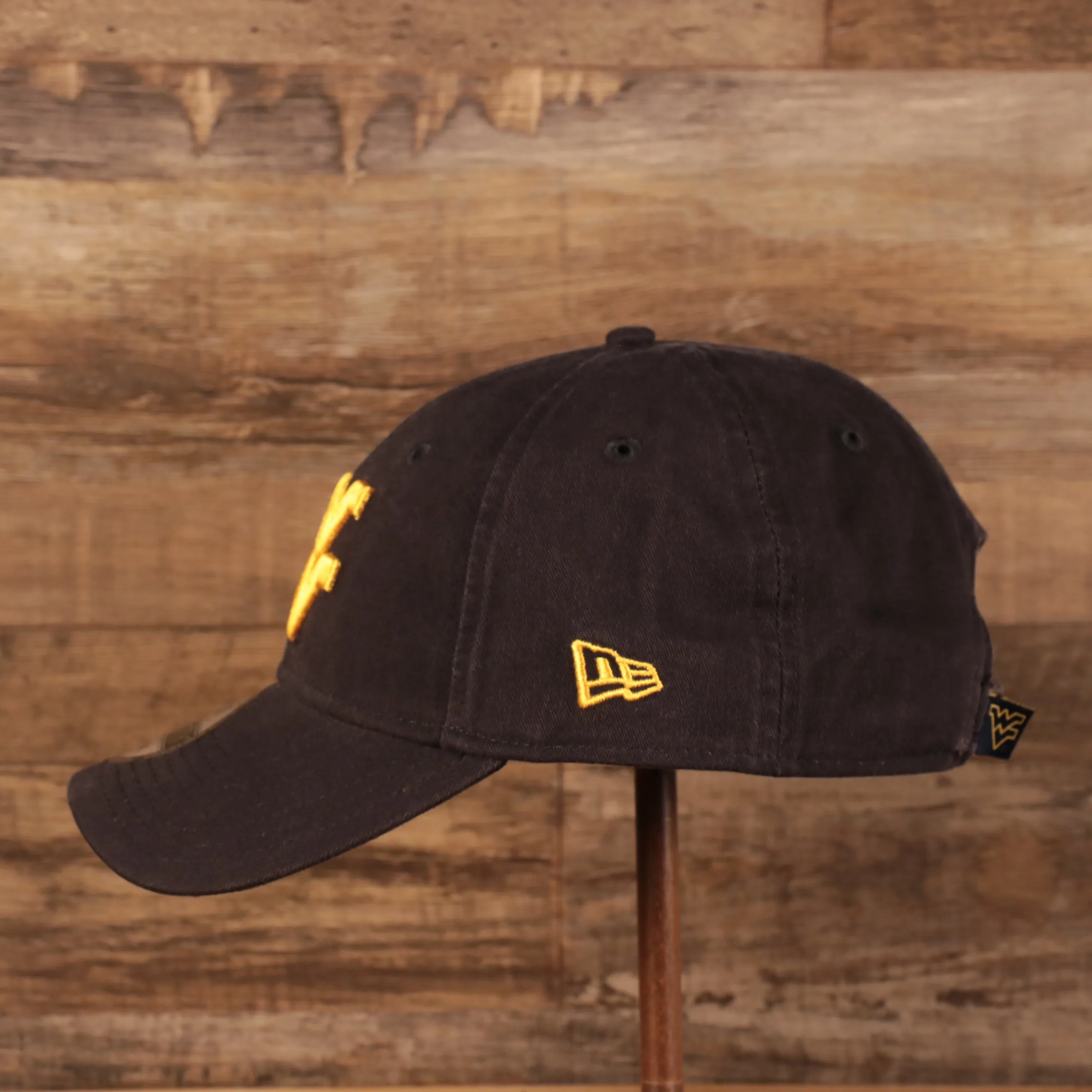 NEW ERA | WEST VIRGINIA MOUNTAINEERS | CORE CLASSIC ADJUSTABLE | DAD HAT | NAVY | OSFM